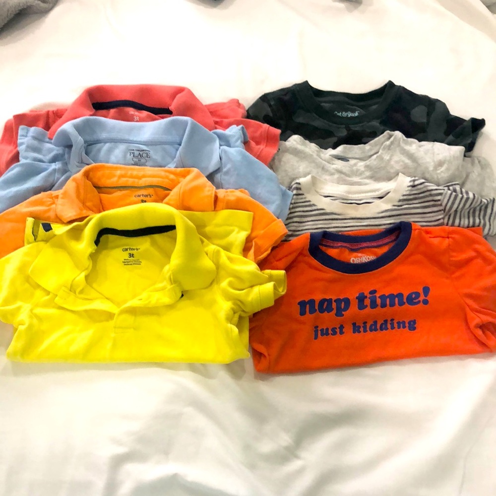 3T BOYS POLO SHIRTS BUNDLE